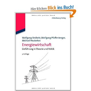 Energiewirtschaft: Einführung in Theorie und Politik